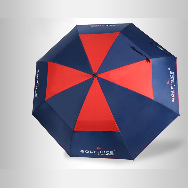 高爾夫雙層接片自動(dòng)雨傘