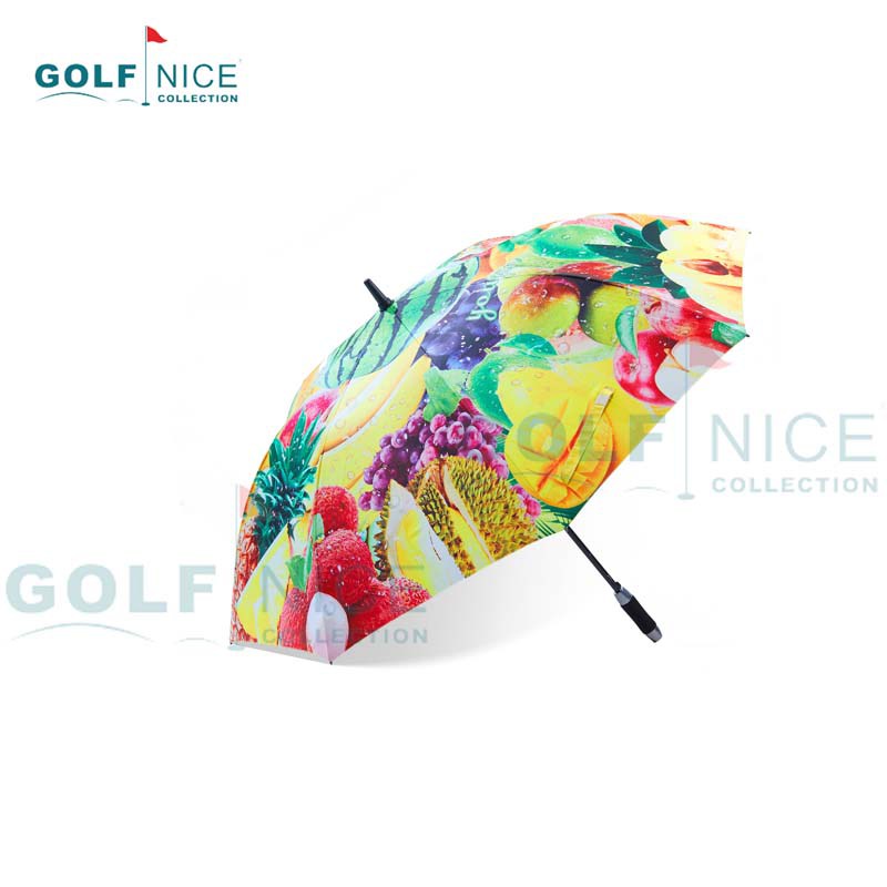 直柄廣告單層傘水果傘
