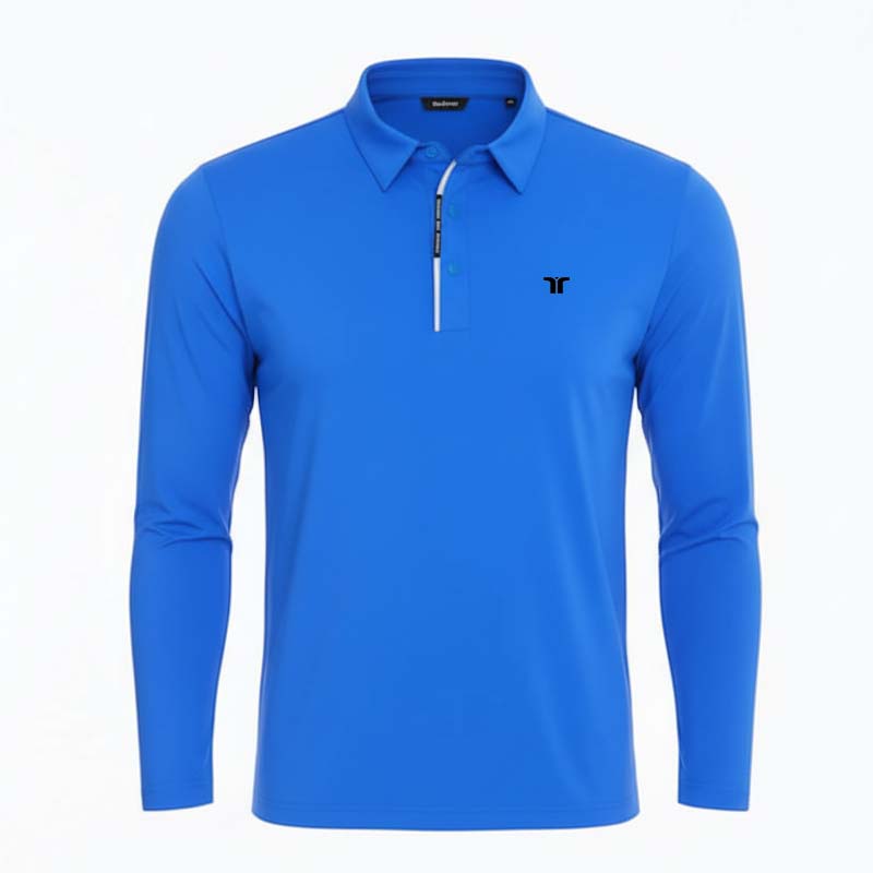 高爾夫男長袖POLO衫TT-2550