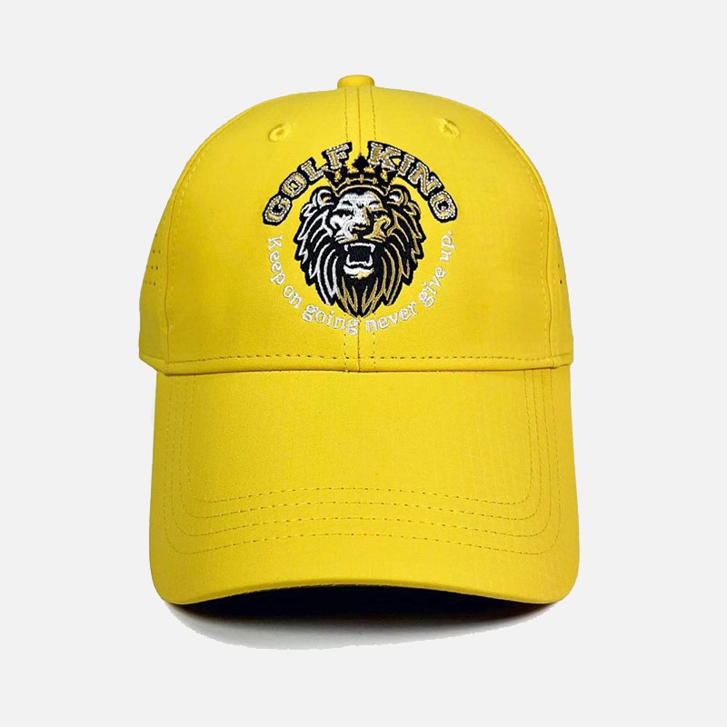 透氣孔高爾夫球帽