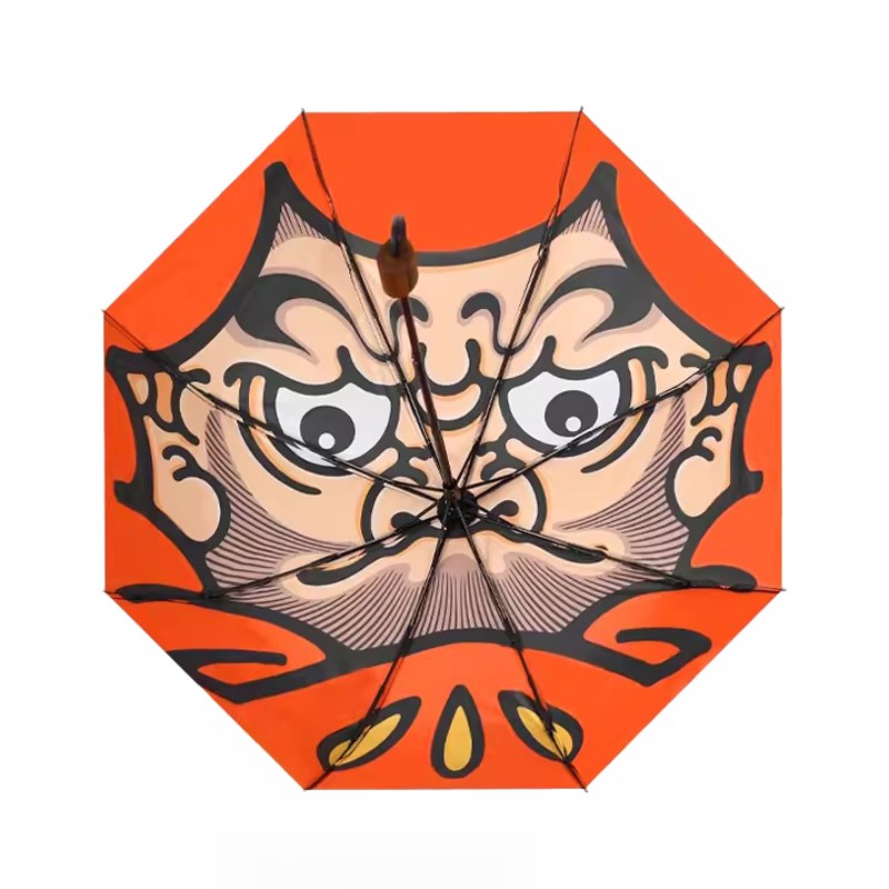 國潮折疊傘手動開折傘